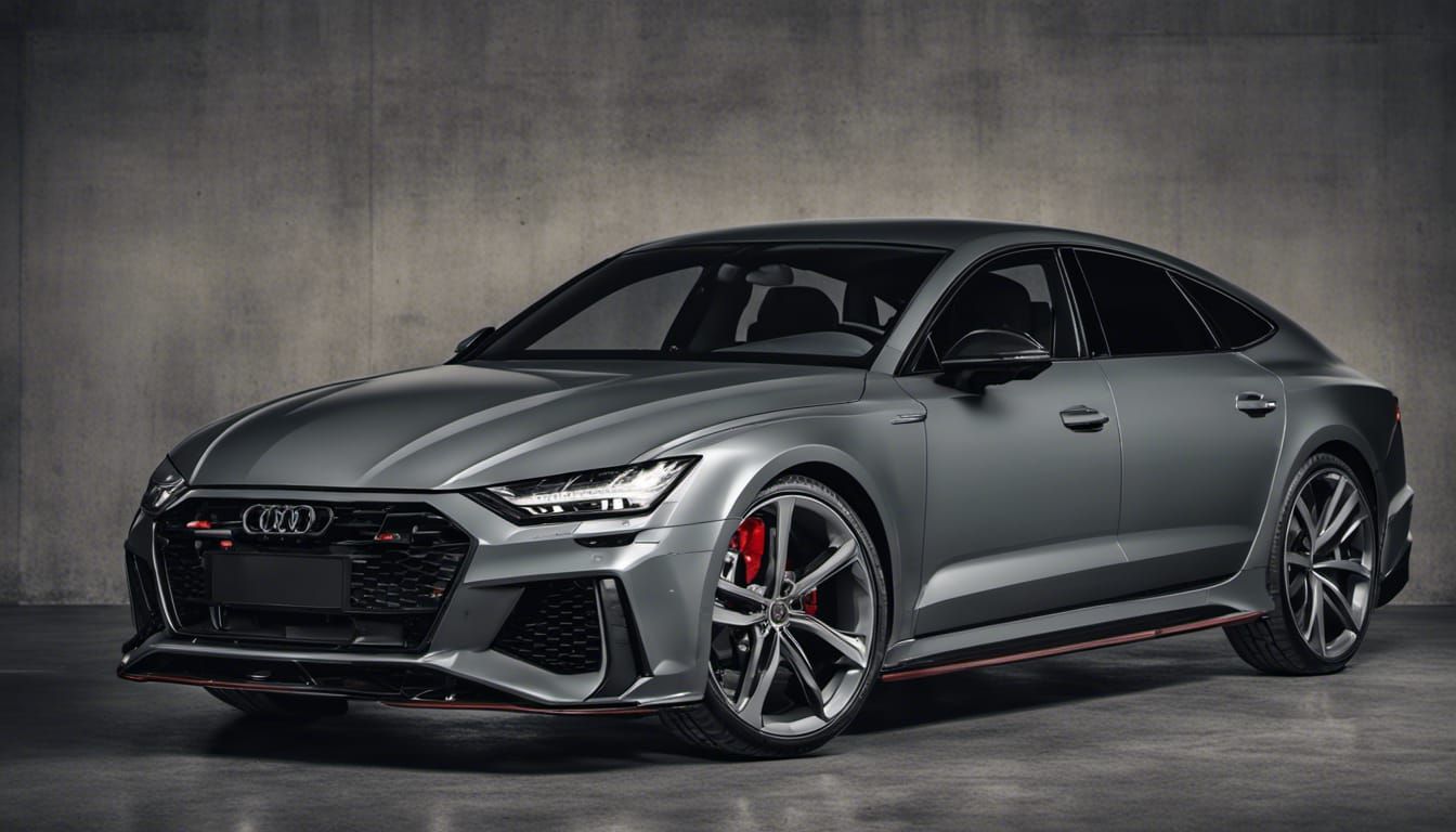 Audi RS7 Sportsback in Gloomy Digital Art