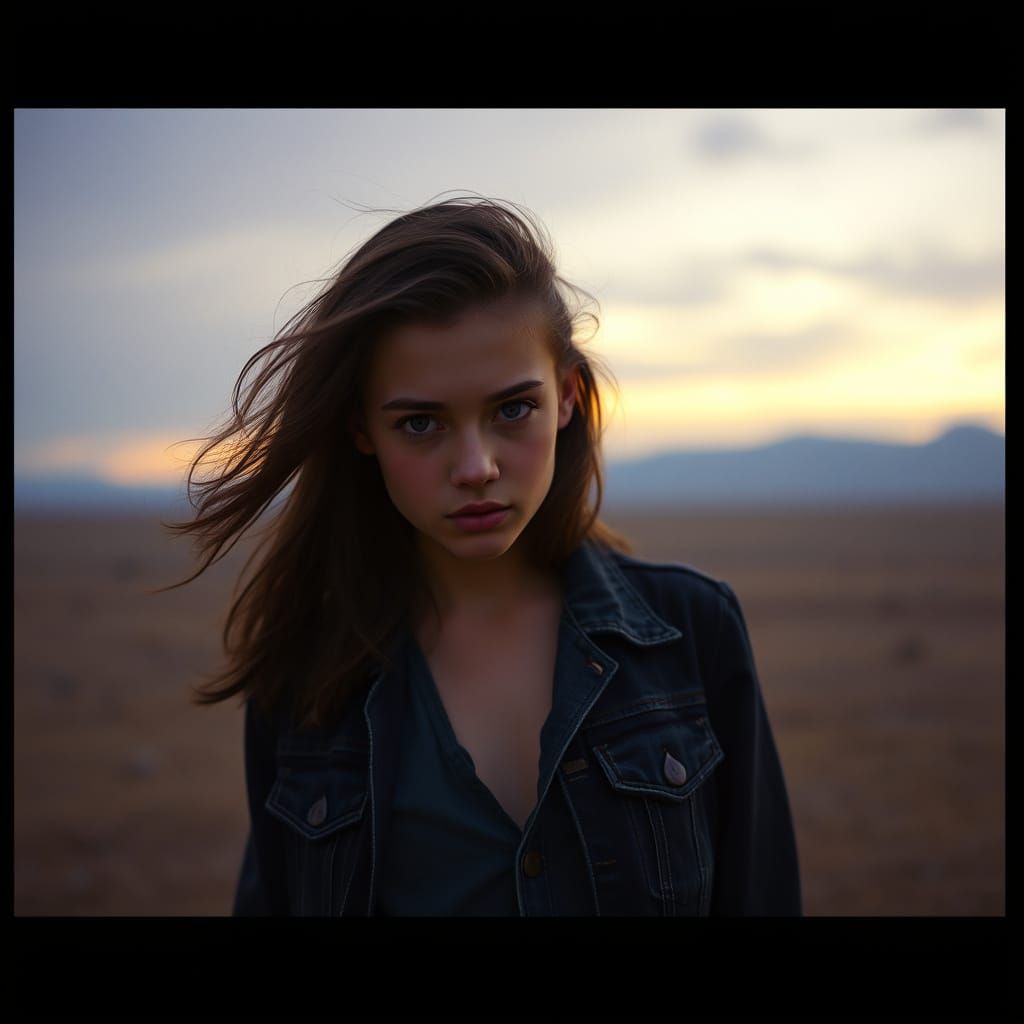 Dramatic Isabelle Portrait with Cinematic Lighting