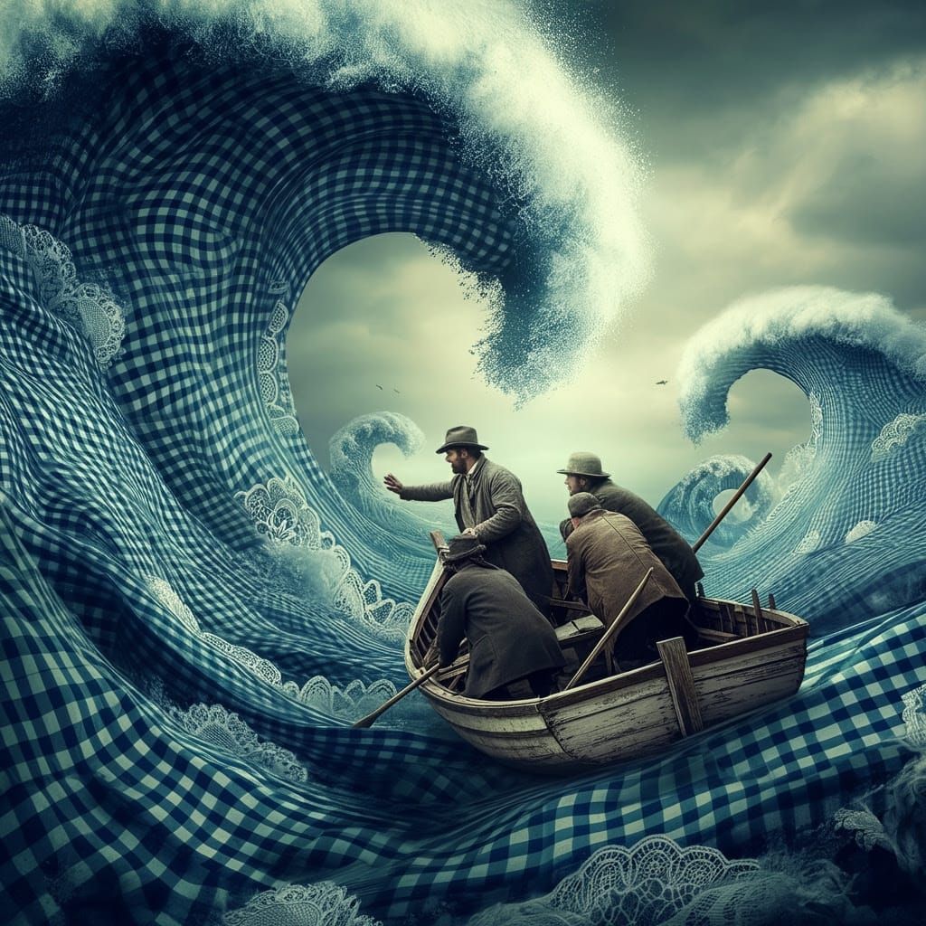 Storm on the Great Gingham Sea