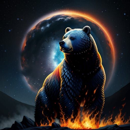 Celestial Bear Ignites the Imagination