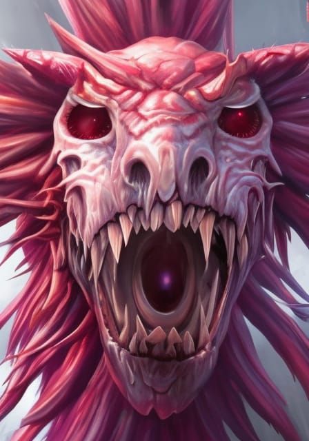 Pink Lighting Storm Dragon