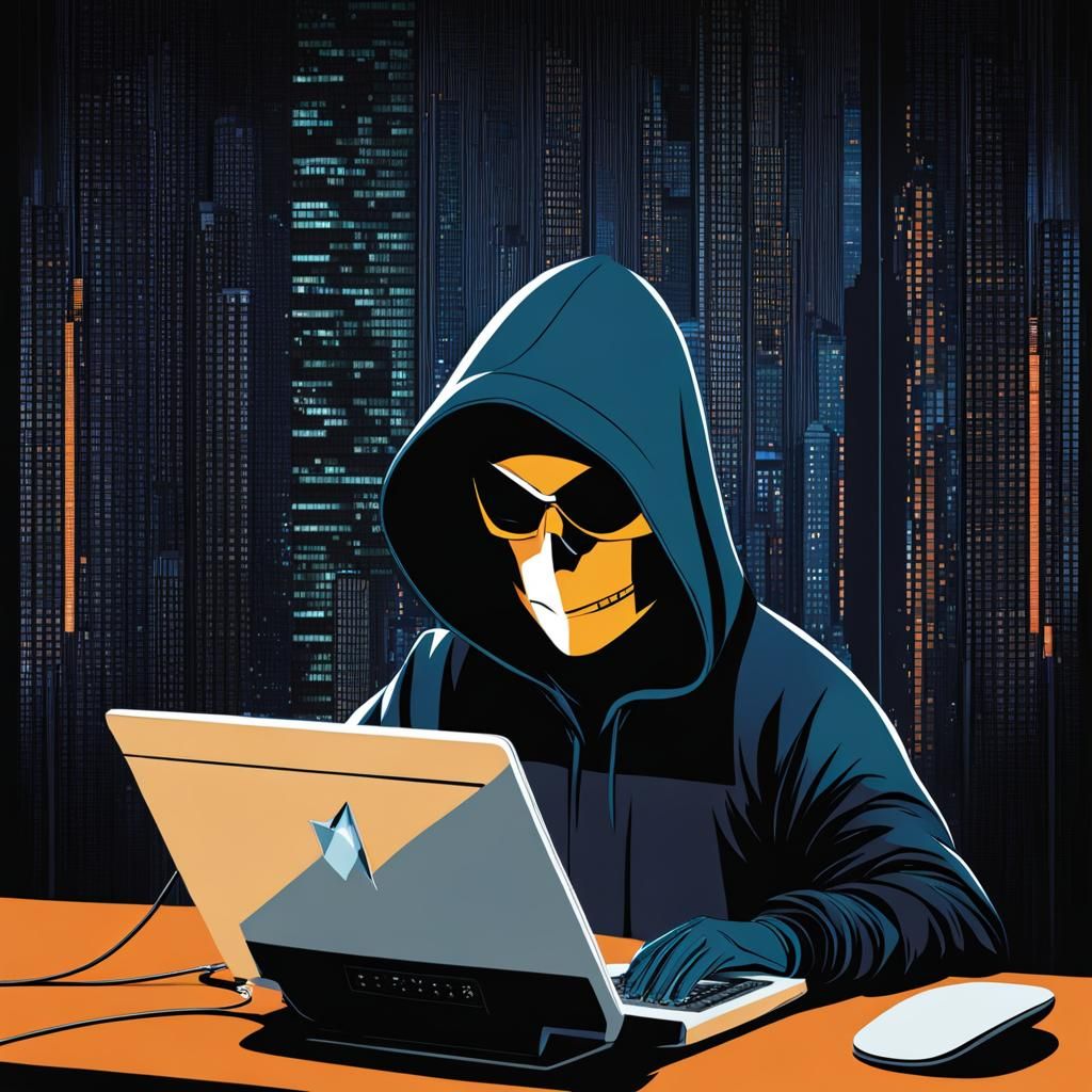 AI Generated Image of a Hacker
