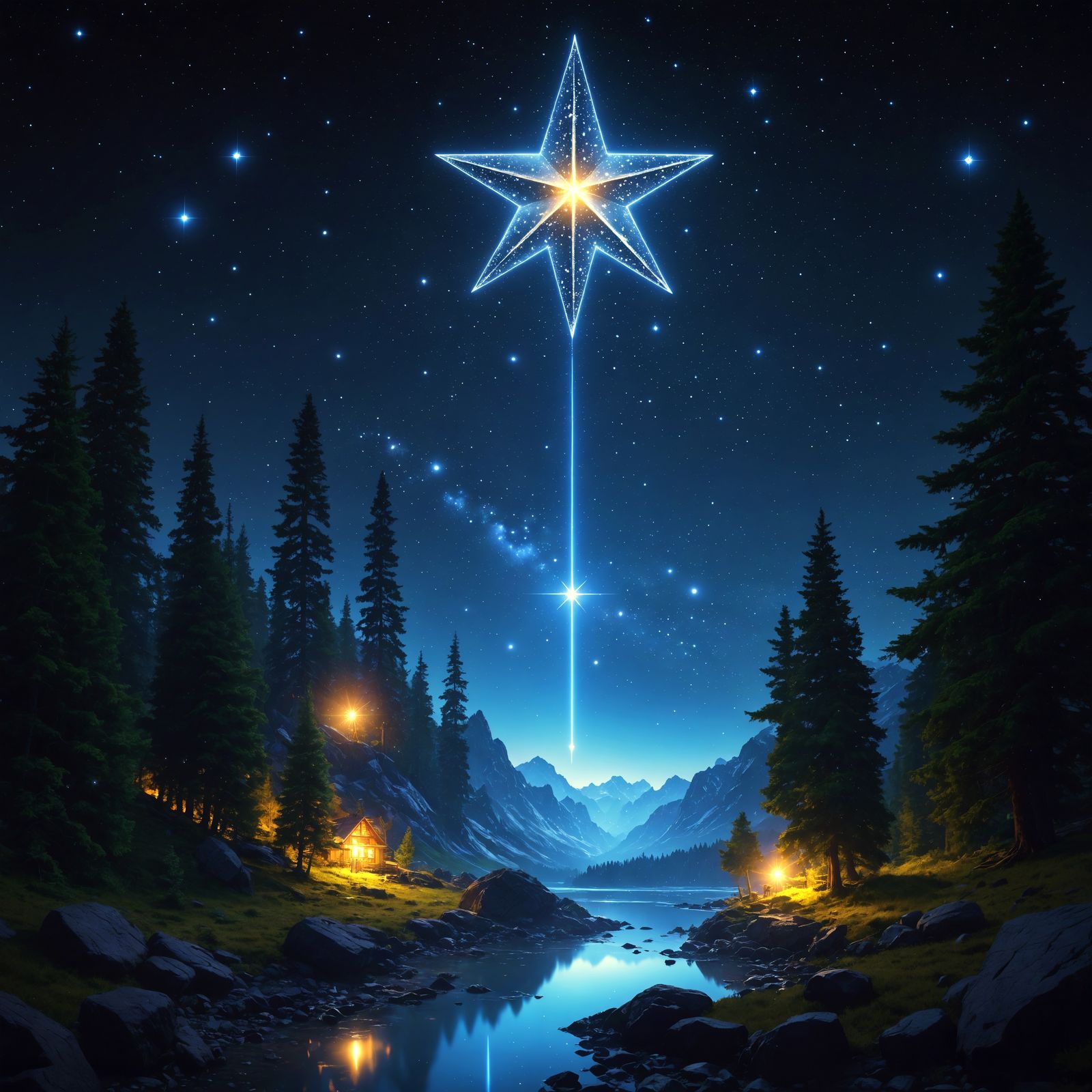 Twinkling Stars Evoke Wonder