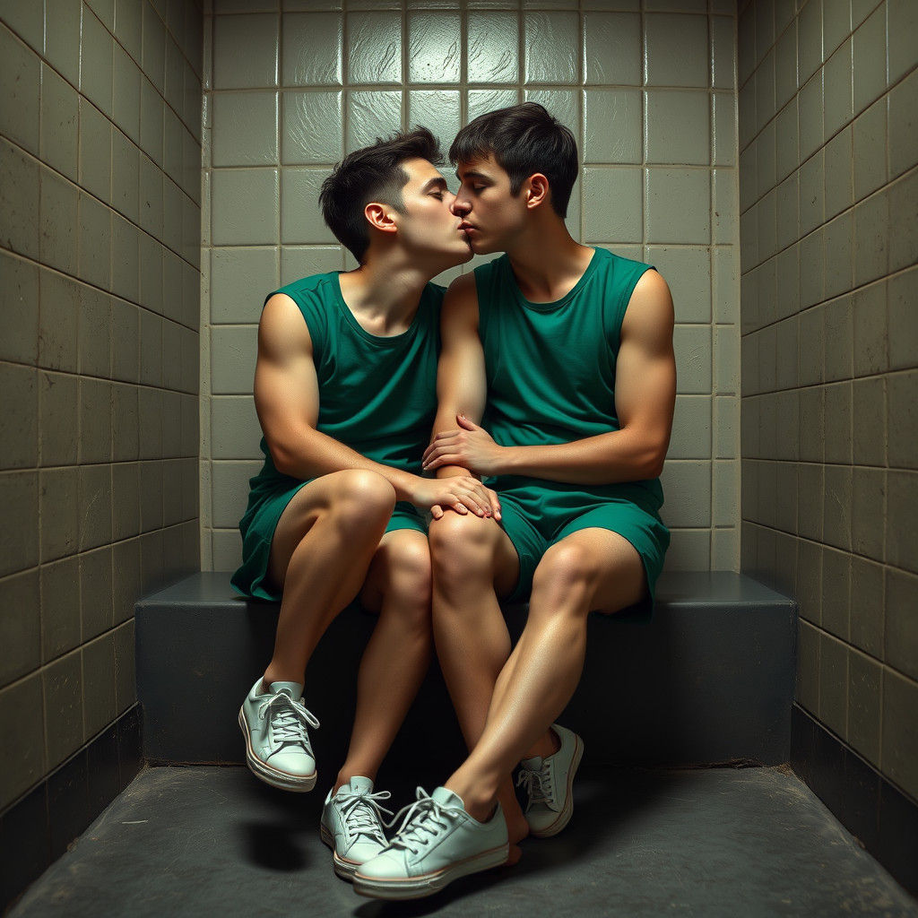 Anxious Inmates Find Comfort in Each Other's Presence