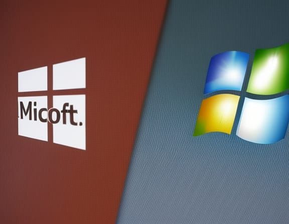 Windows 95' "Micosoft"