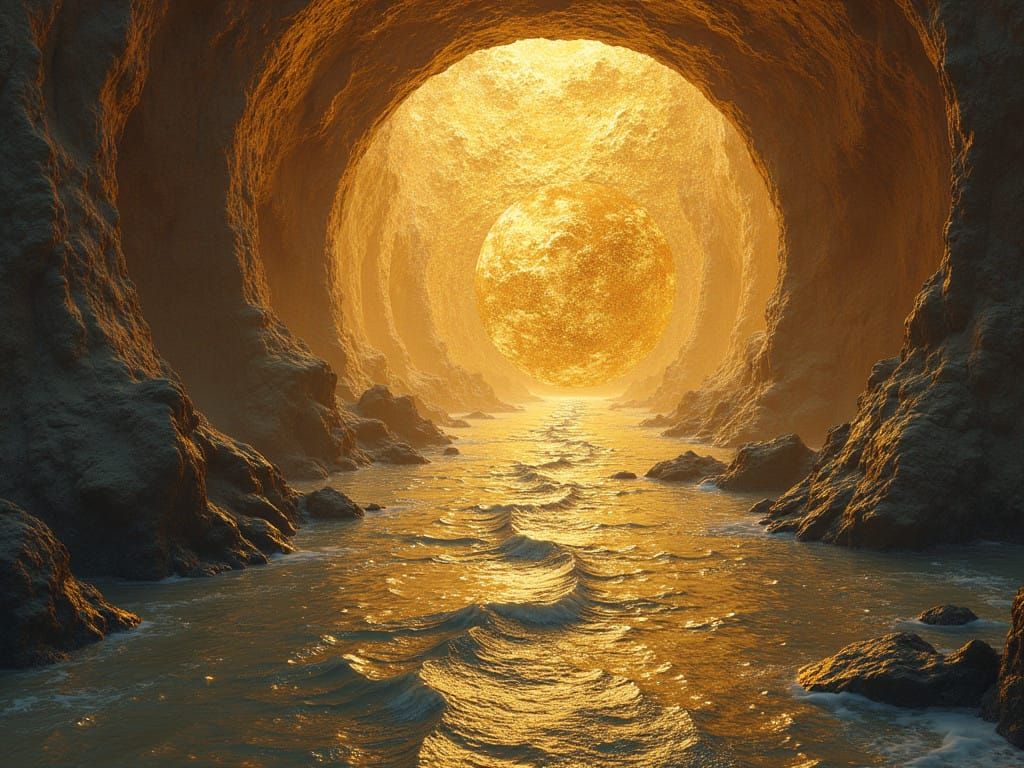 Sanxingdui Arrhythmic Countenance with Jaded Goldfoil