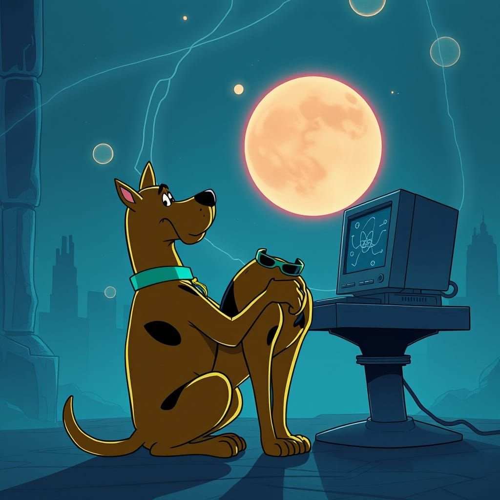 Scooby-Doo as Cyberpunk Data Detective