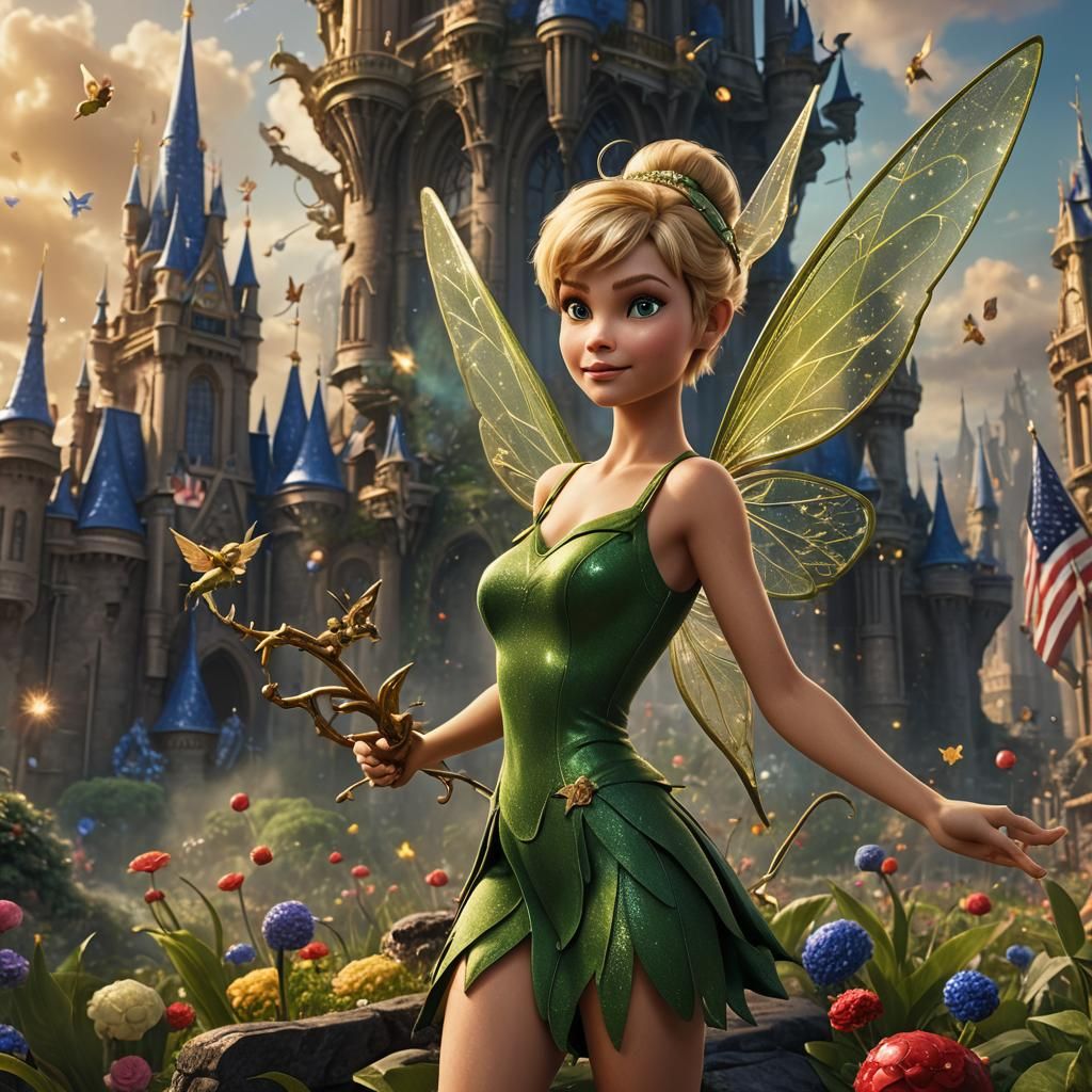 Tinker Bell Campaigns: Detailed Matte Painting