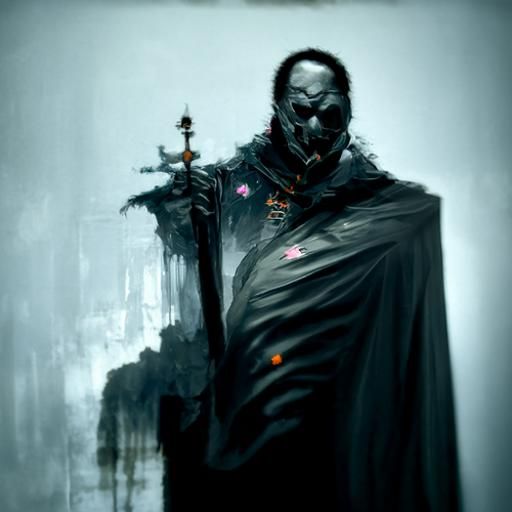 Sinister King in Dark Fantasy Style