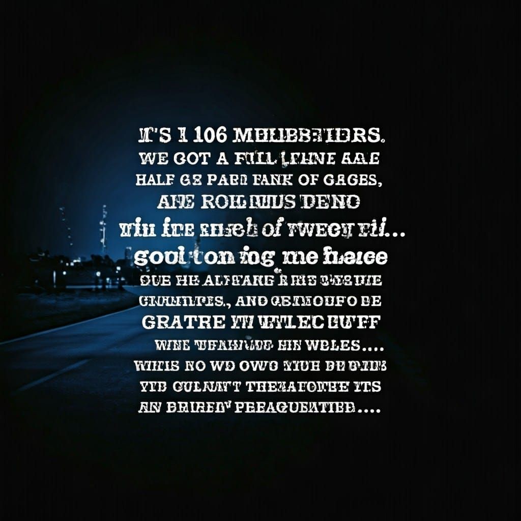 Blues Brothers' Night Drive to Chicago