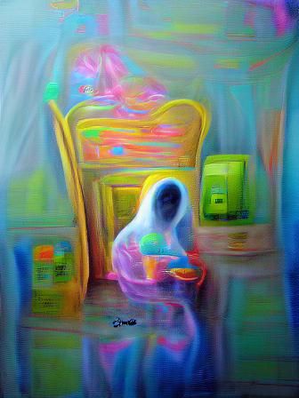 Ghost Yearning for Simpler Times: Surreal Impressionism