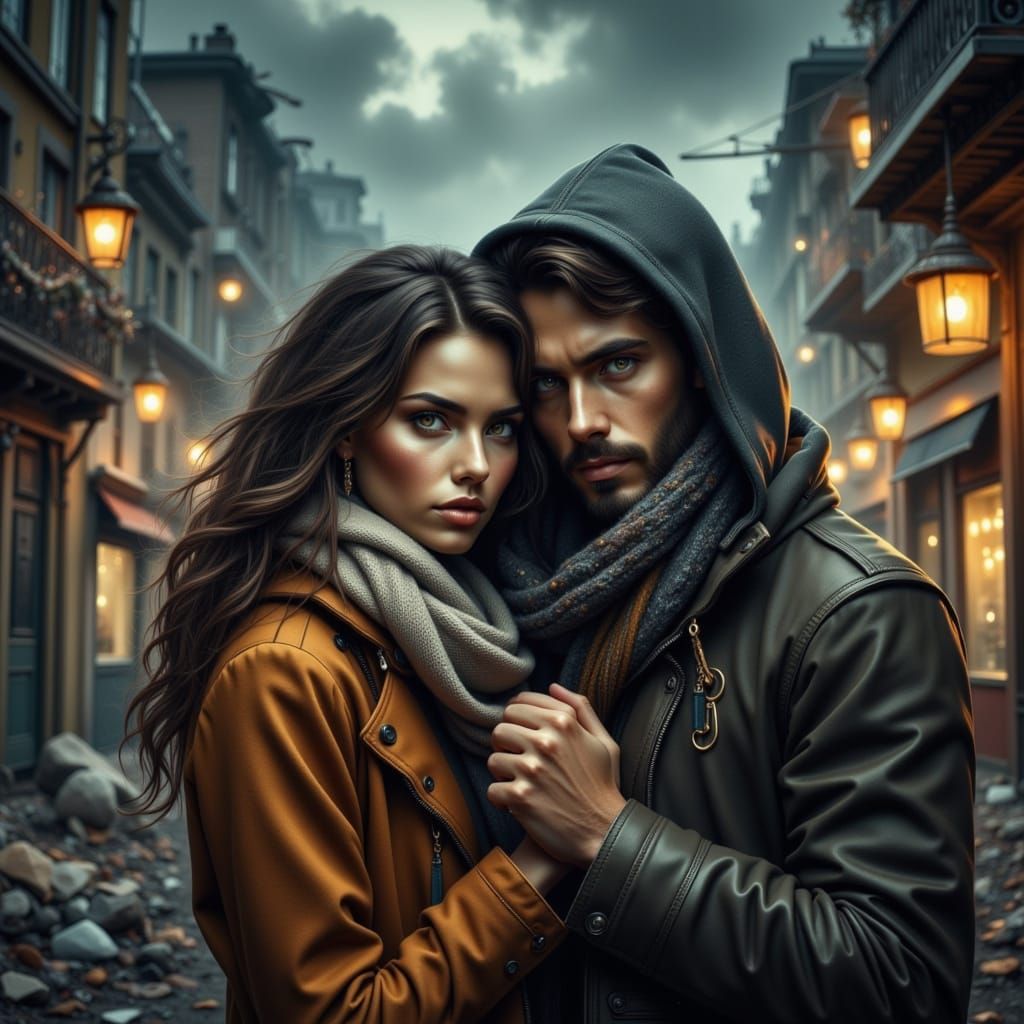 Hope in Ruin, a Young Couple Finds Solace in Each Other's Em...