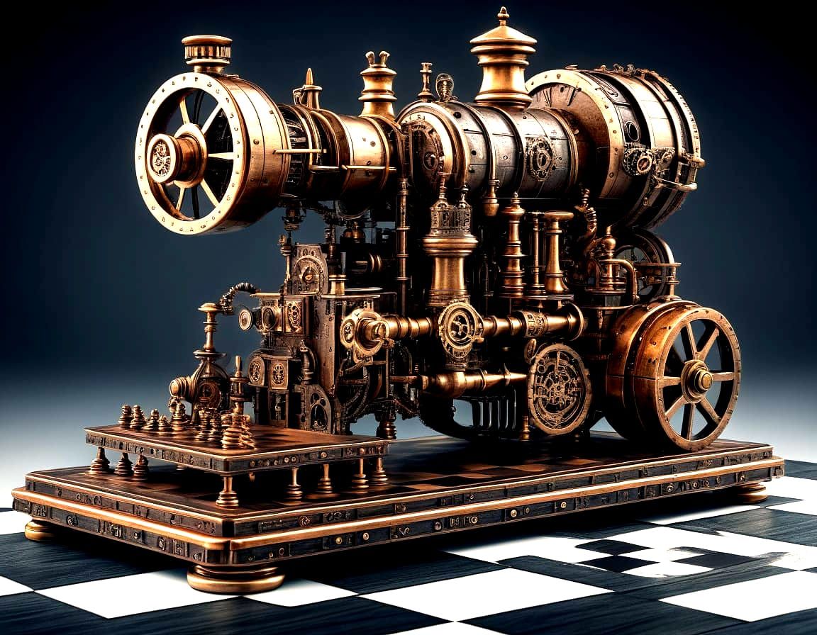 Steam-Powered Chess Battle