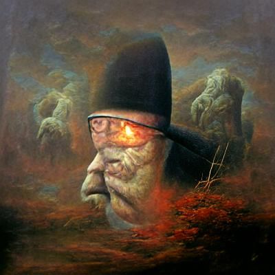 Dystopian Dreamscape: Surreal Architecture in Dark Palette