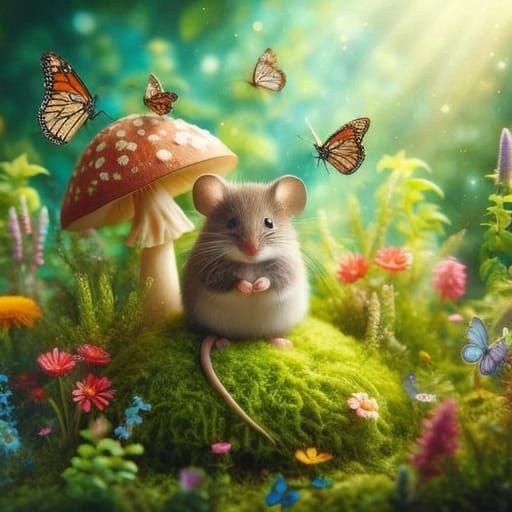 Whimsical Fungi Creature