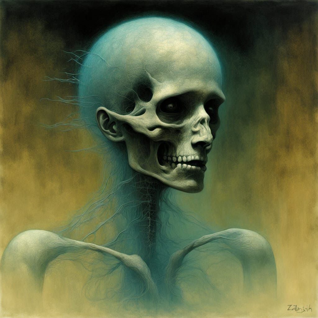 Surreal X Ray Visions in Dark Romantic Style