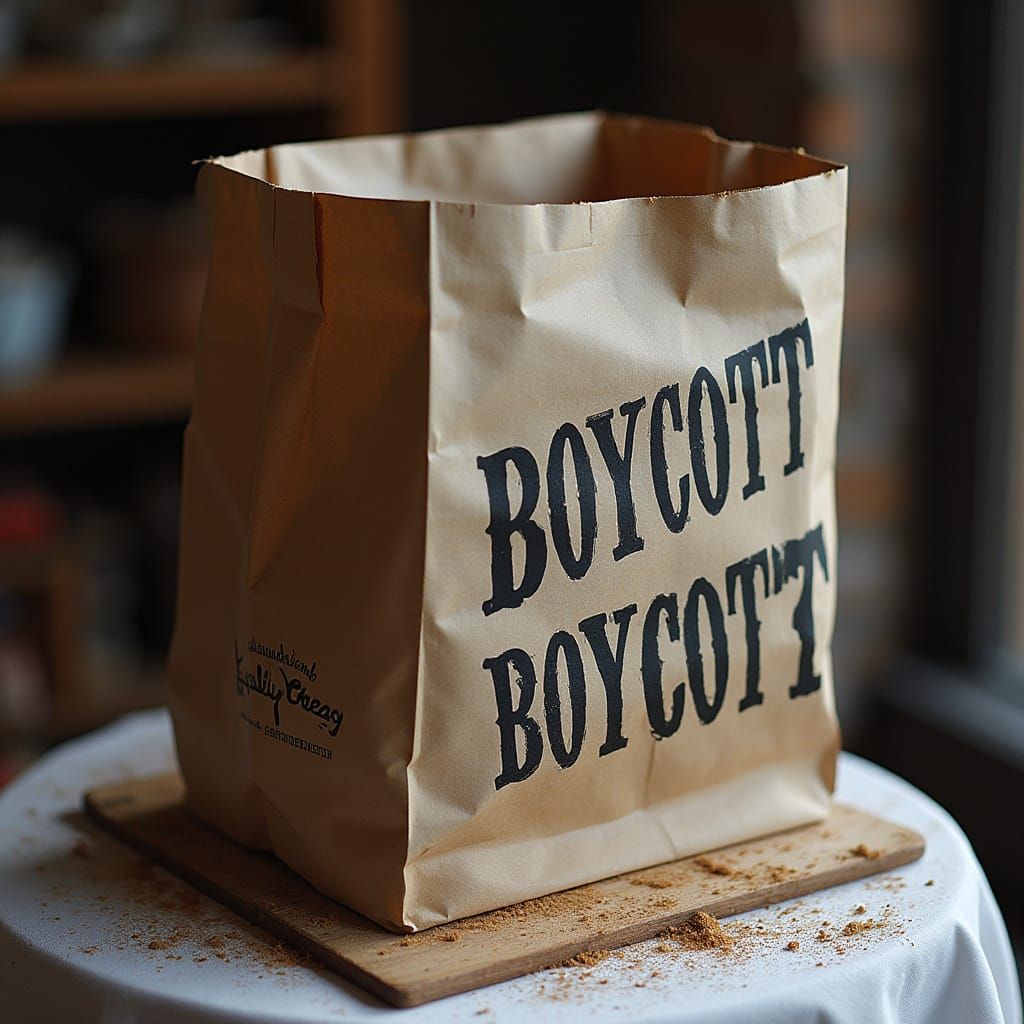 Protesters Stand in Silence