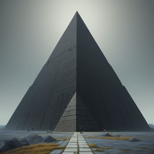 Mysterious Pyramid of Interlocking Triangles in Ancient Styl...