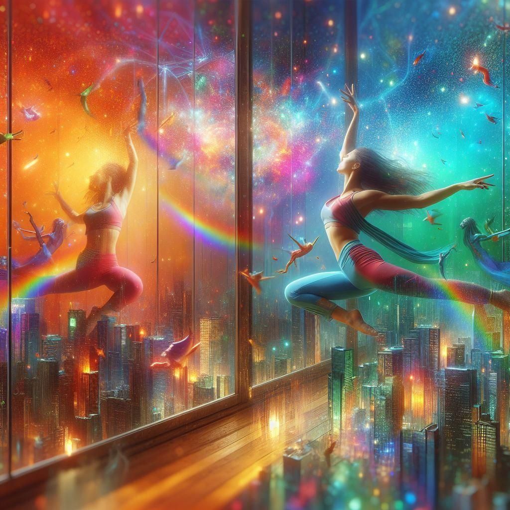 Person in Yoga Tree Pose