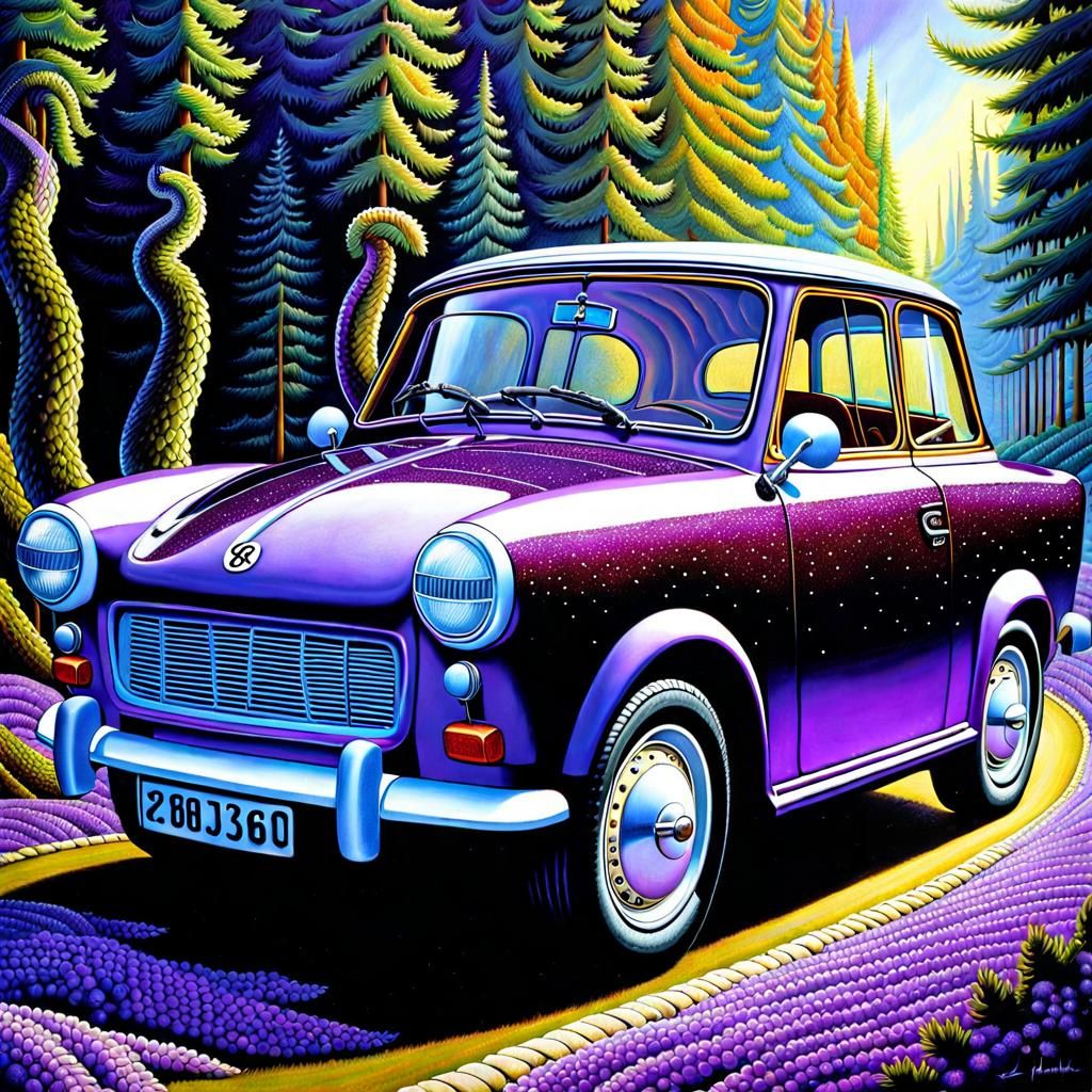 Iconic Trabant 601 car