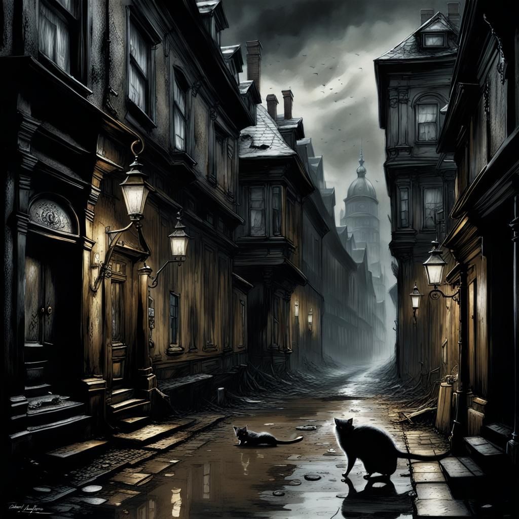 cozy evening on Execution Street