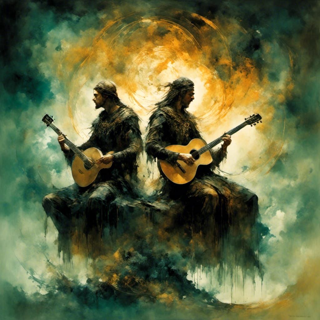 Celtic Warriors Serenade on Electric Guitar