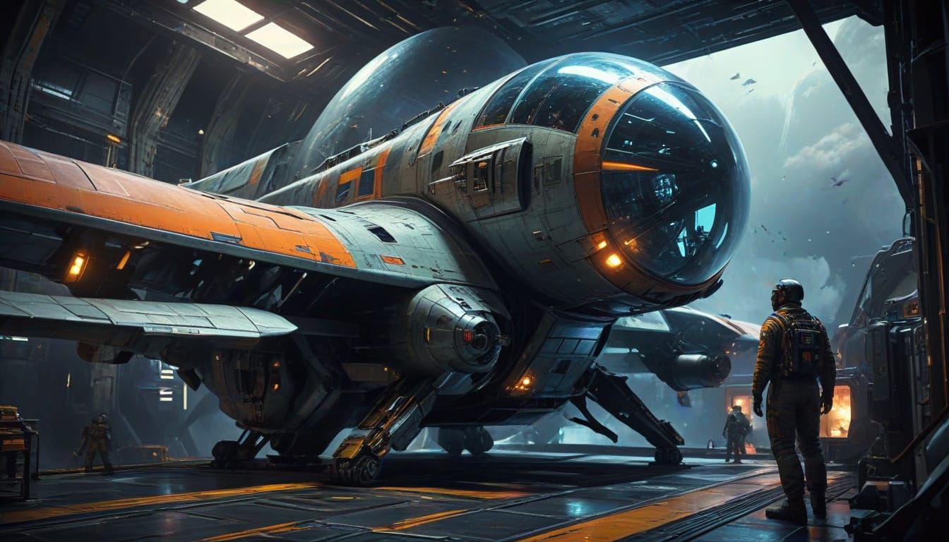 Hyperrealistic Space Pilots Prepare for Takeoff in Stunning ...