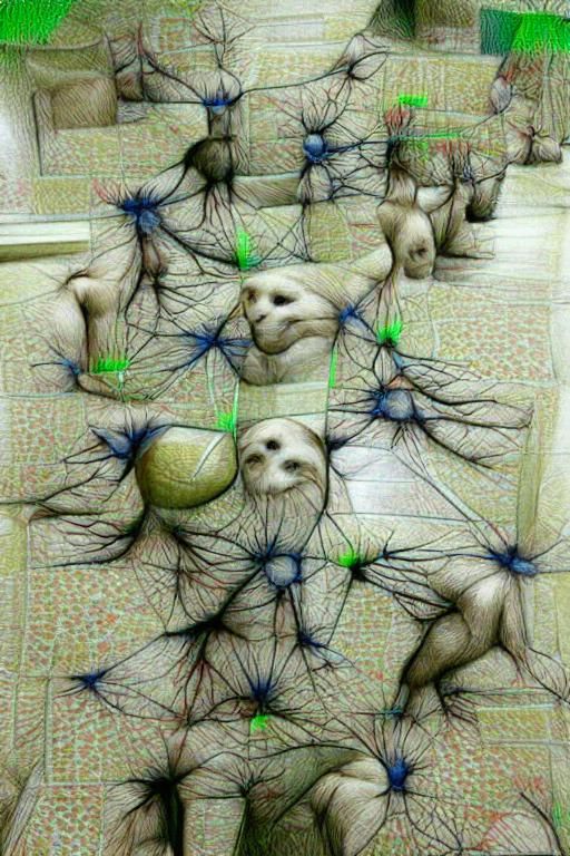 AI Generated Neural Network Visualization