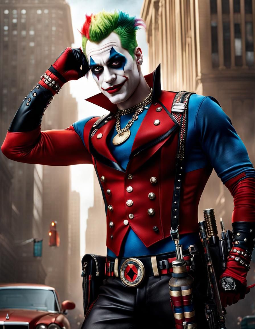 Male Harley Quinn v.2