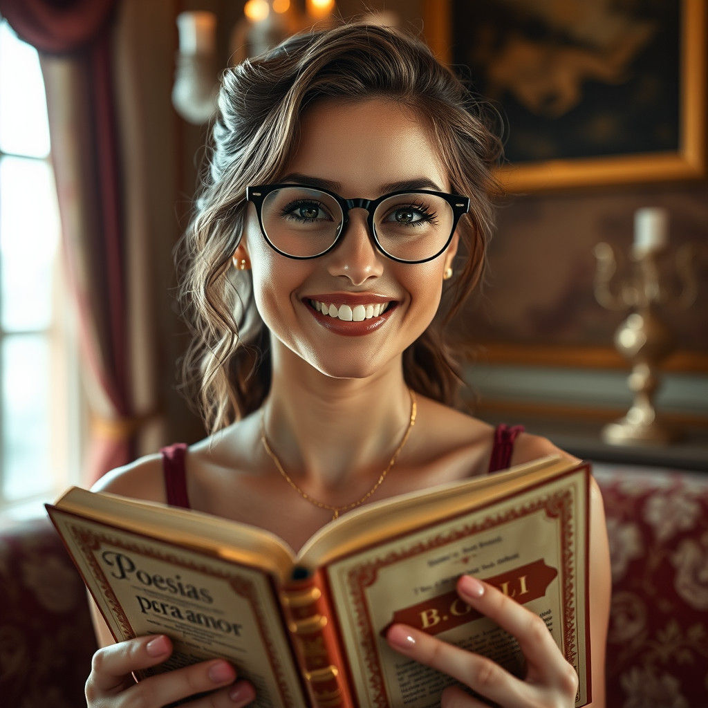 Attractive Italian Woman in Renaissance Setting