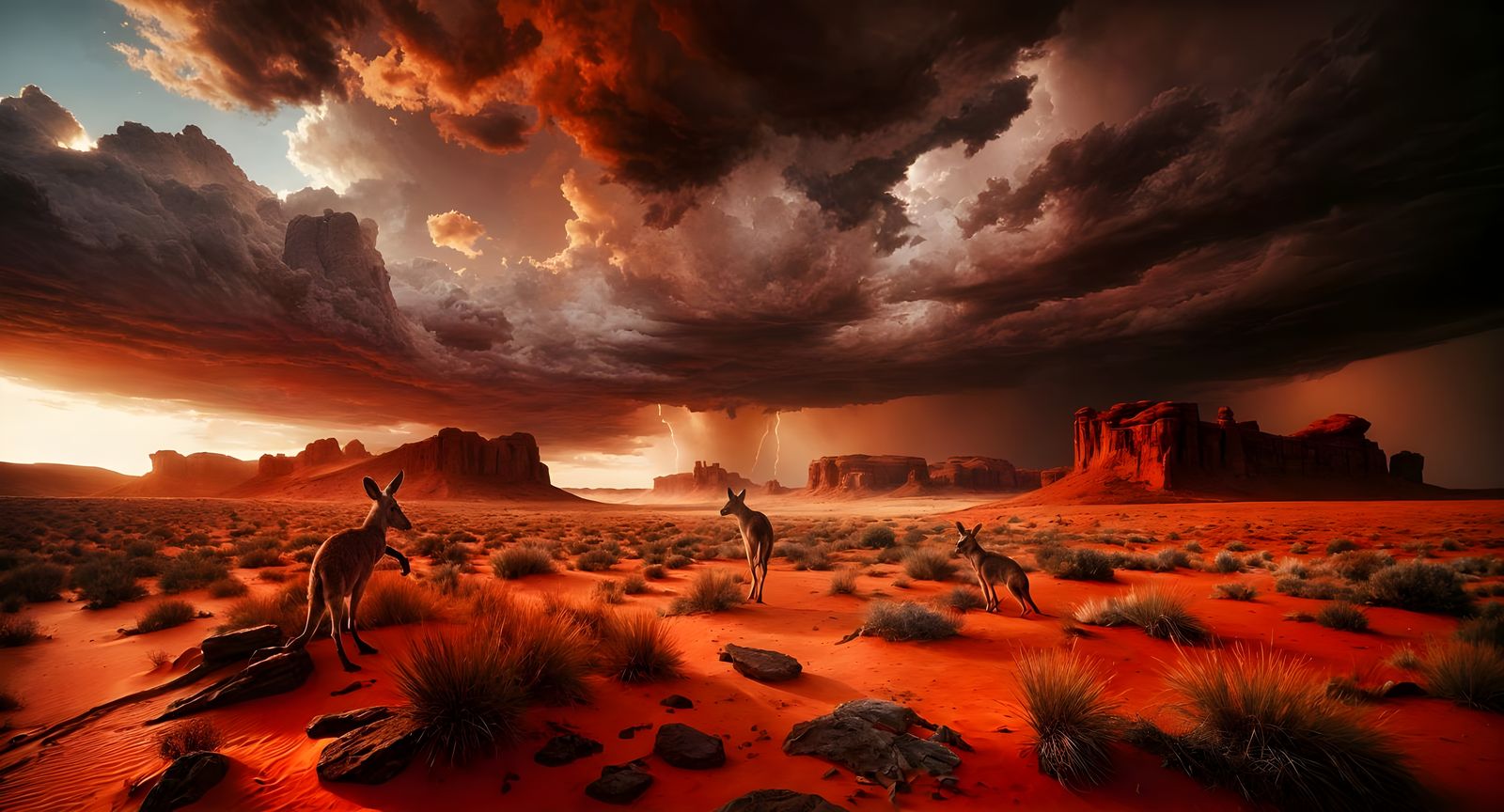 Australian Desert Rain