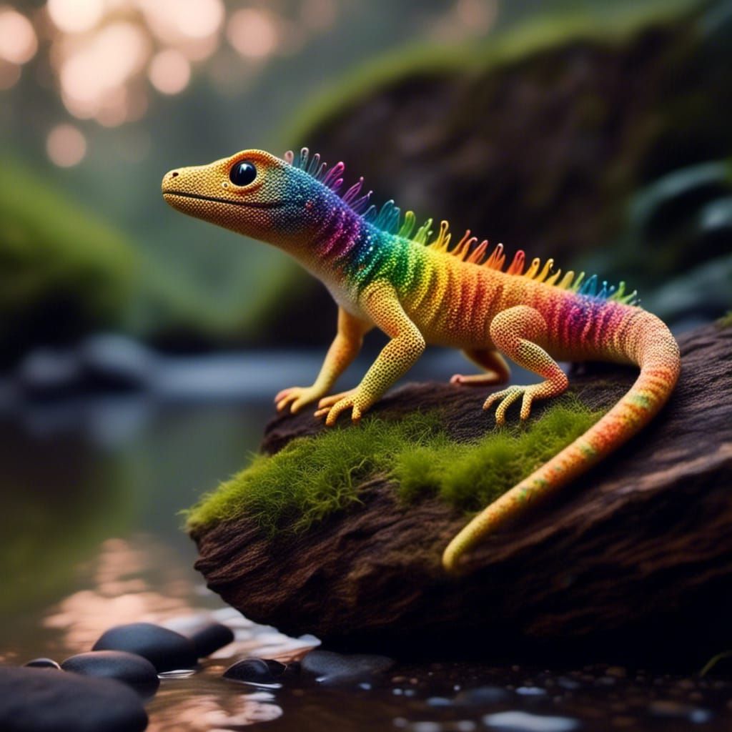 Gecko in Mixed Styles