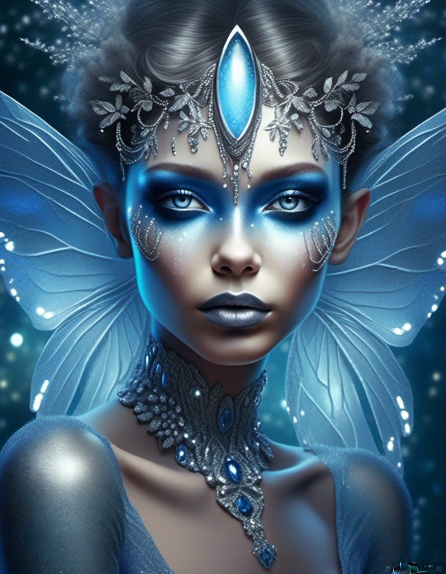 Shining Mirrorball Fairy in Magic Forest