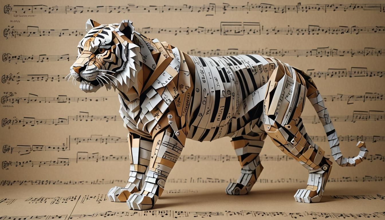 A paper tiger, of music