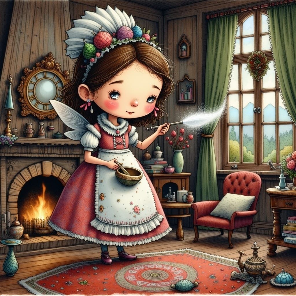 Whimsical Fairy Dusts Castle Chamber