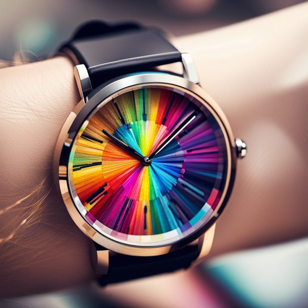 AI's Inner Beauty: A Colorful Artistic Expression