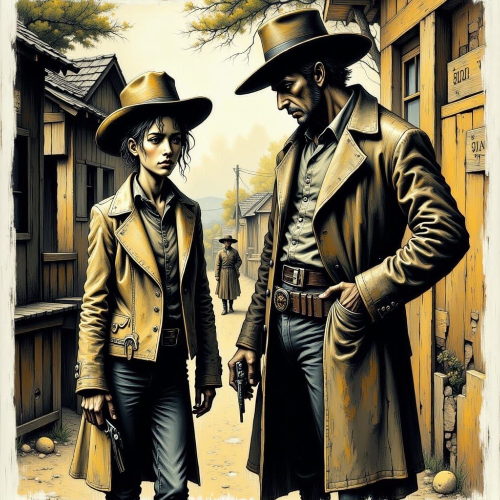 Old West Sheriff Hands Key, Eyes Fixed on Money