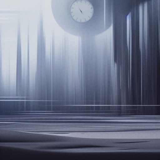 Abstract Time in Detailed Matte Painting