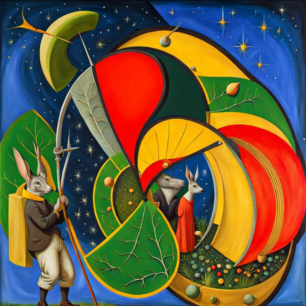 Bosch Inspired Fine Detail 3D Render