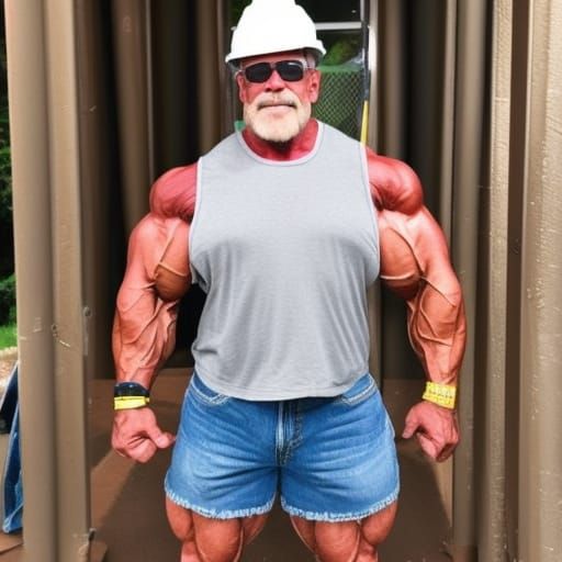 Grandpa's a bullider