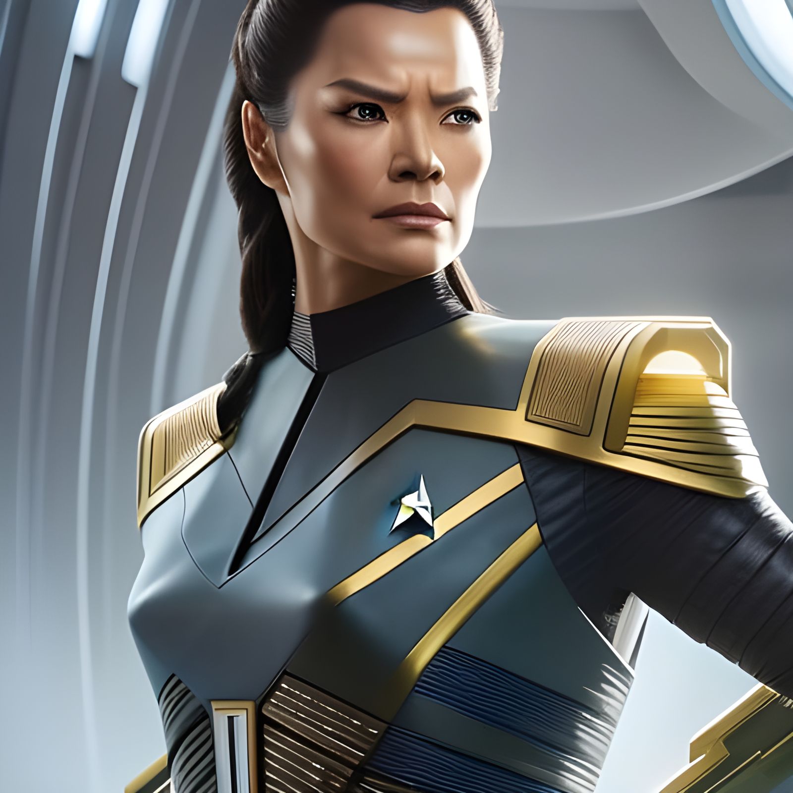 Star Trek Borg Attends Board Meeting