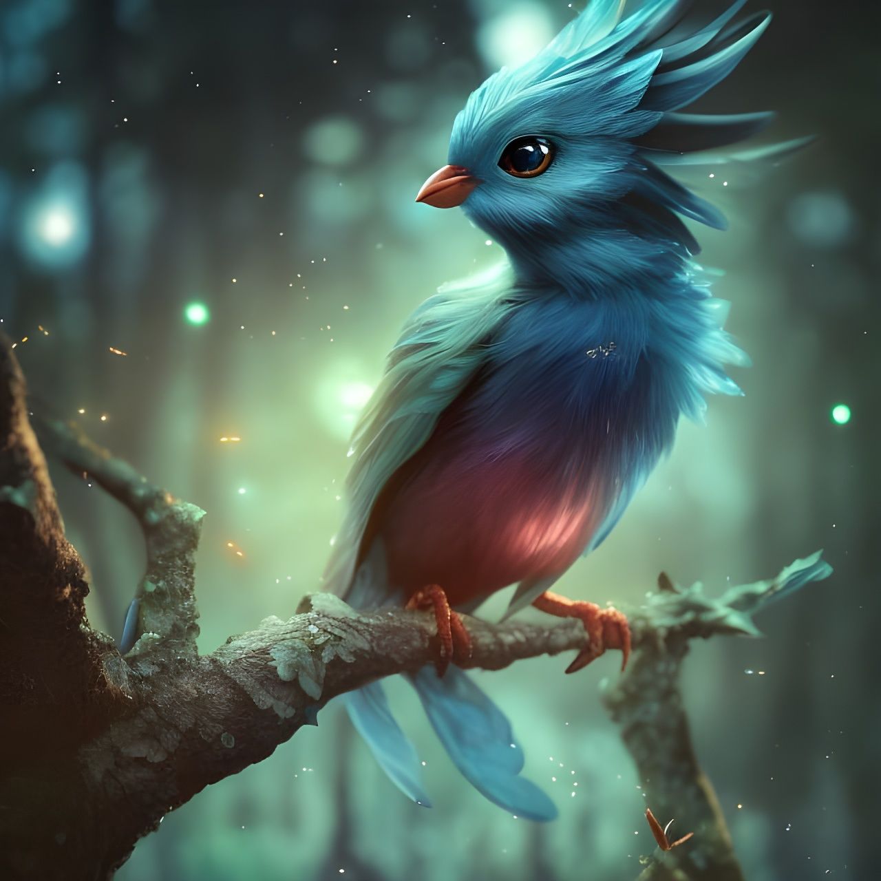 Fantasy bird