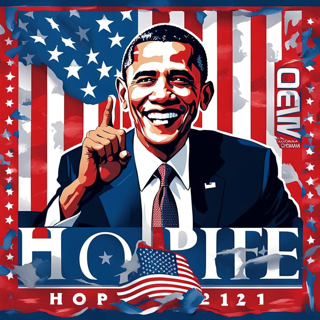 Obama Hope Poster: Renewing the Promise