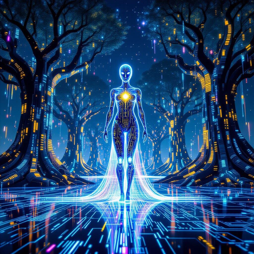 Digital Being in Code Circuitry World