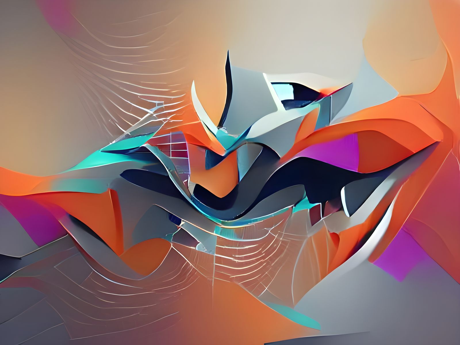 Minimalist Vector Abstract Design