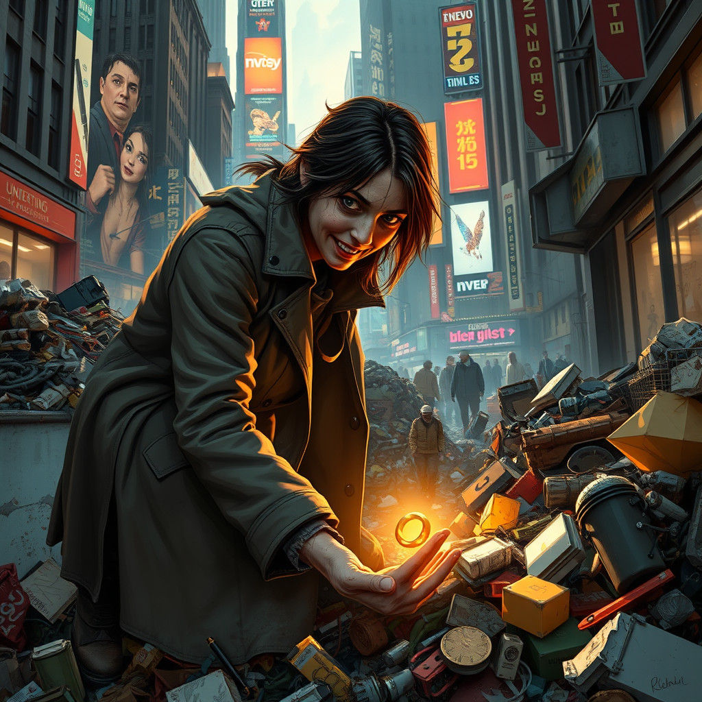 Woman Finds Ring in Trash Pile