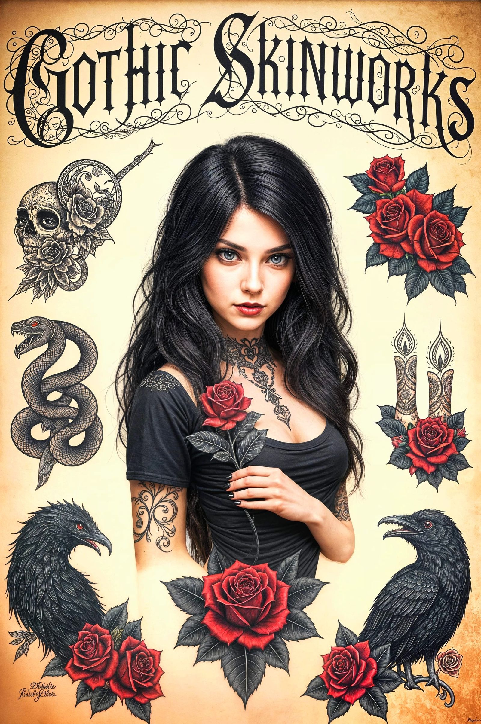 SkinWorks: The Gothic🌹 Collection