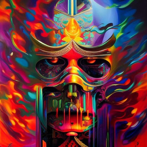 Sci-Fi Horror Fairytale in Pop Art Style