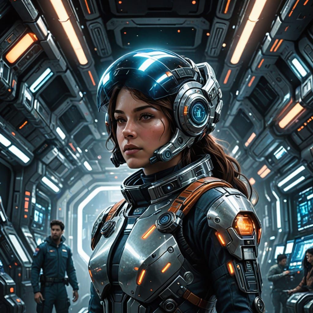 Ethereal Nebula in a Distant Galaxy