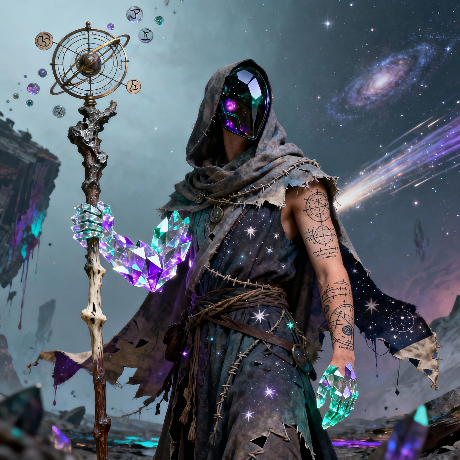 Kaelith the Shardbound: Surreal Fantasy Warrior-Scholar